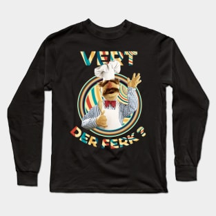 vert der ferk retro style Long Sleeve T-Shirt